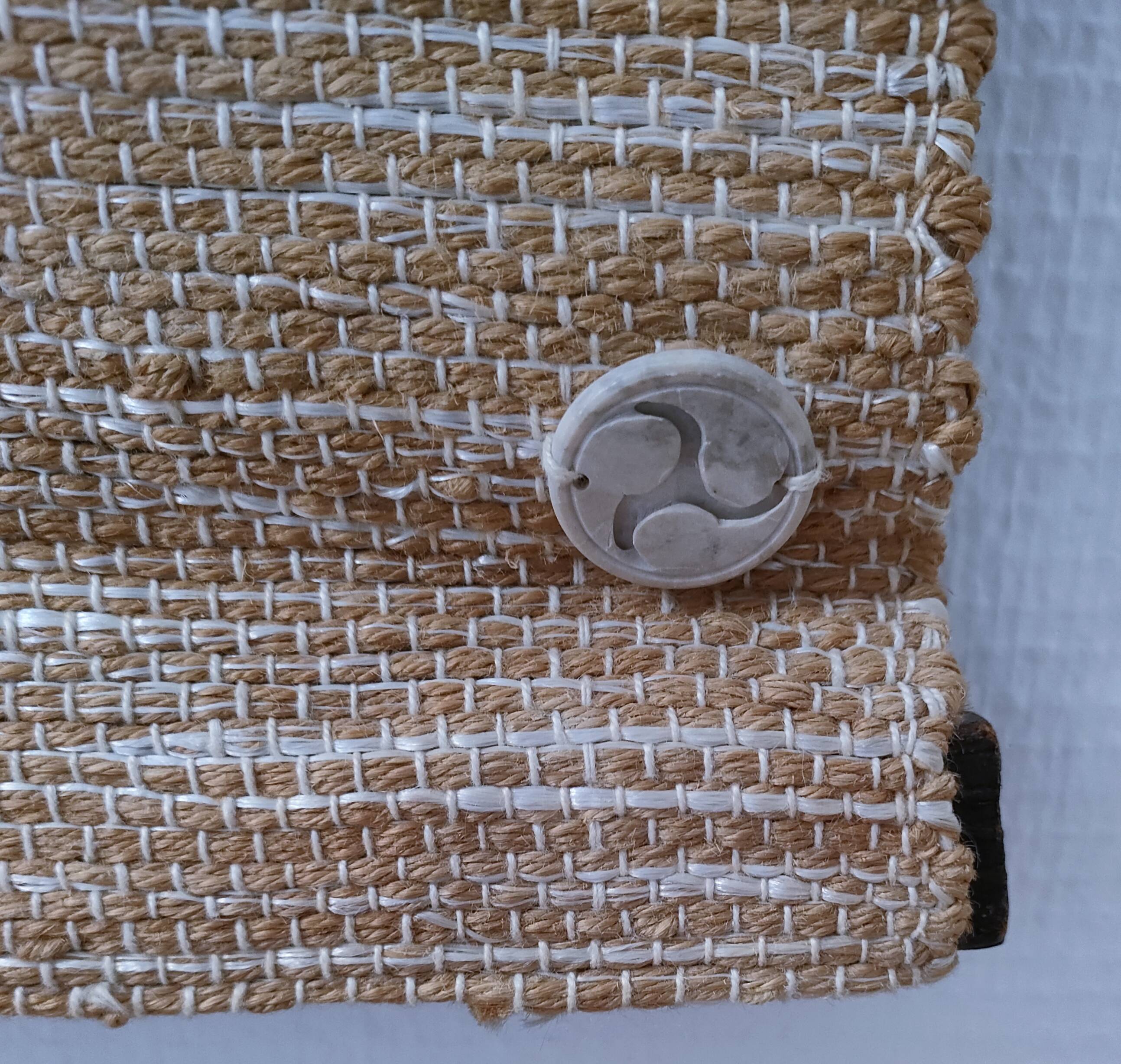 Bird and foliage tapestry stamped from the 70s