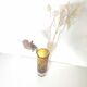 Vase vintage ambré scandinave