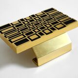 1960s Space Age abstract design door handle