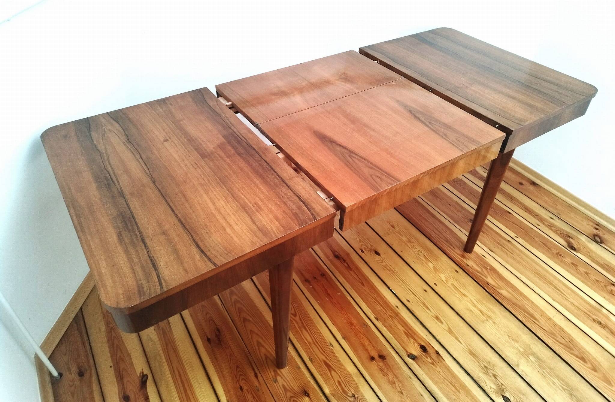 Czech dining table by Jindřich Halabala for Up Závody, 1950s