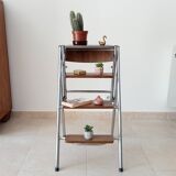 Stepladder vintage formica chair 70s/80s