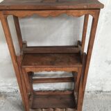 Former folding walnut library ladder