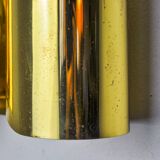 “Foglios” wall lamp in brass, Italy, 1970