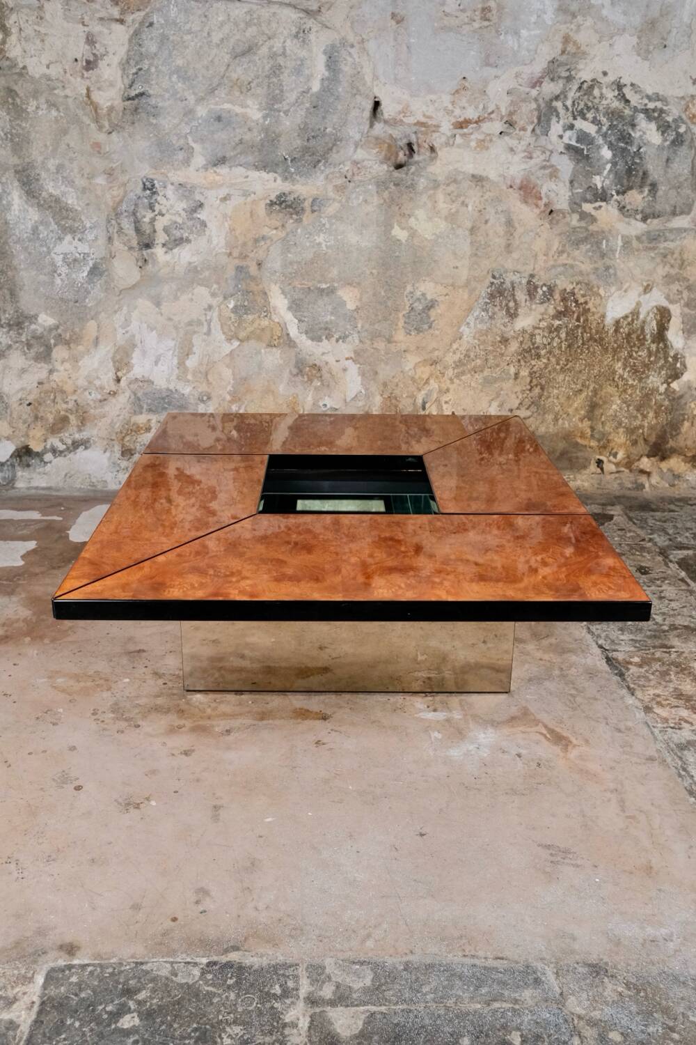 Bar coffee table, Paul Michel for Roche Bobois, 1980