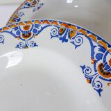 4 vintage hollow plates from the Moulin des Loups and Hamage model St Gast 220519