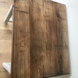 Vintage solid wood service