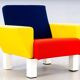 ETTORE SOTTSASS. Armchair from the Westside series for Knoll International.