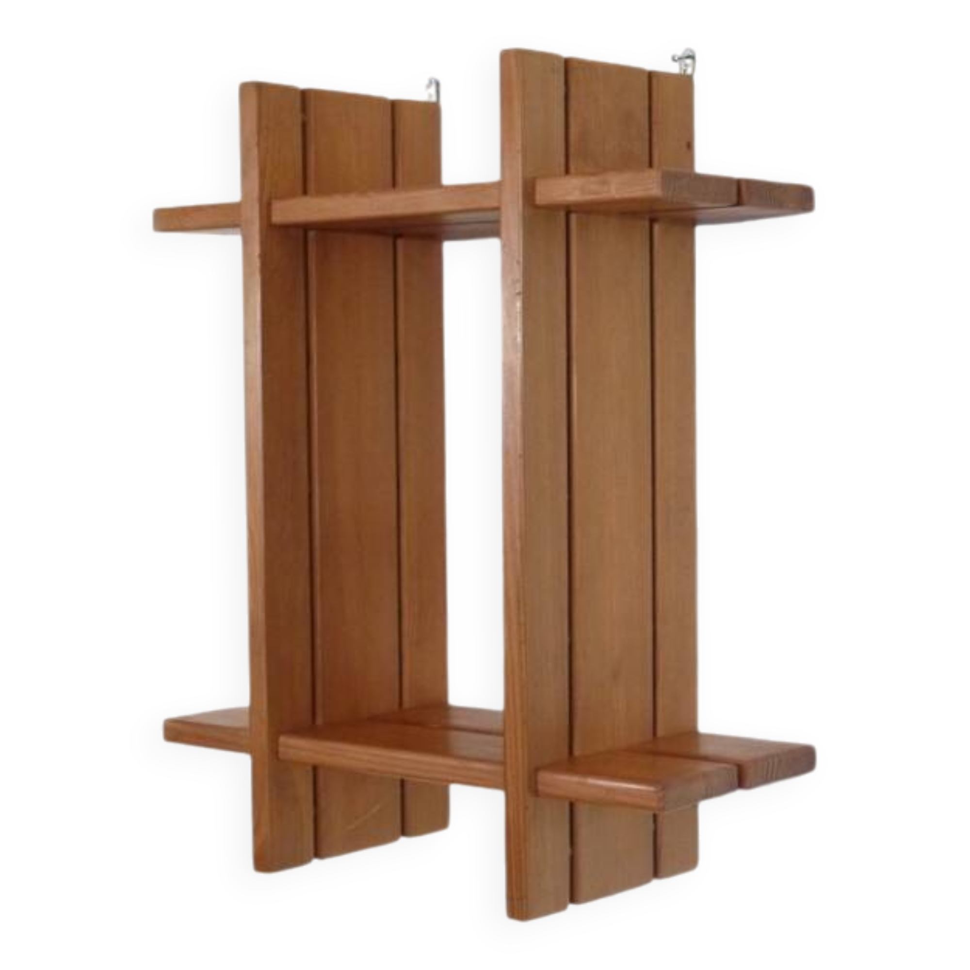 Solid wood shelf from Maison Regain 1970