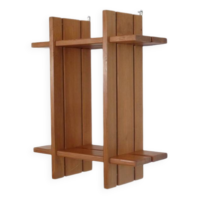 Etagere en bois massif de Maison Regain 1970
