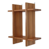 Solid wood shelf from Maison Regain 1970