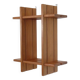 Solid wood shelf from Maison Regain 1970