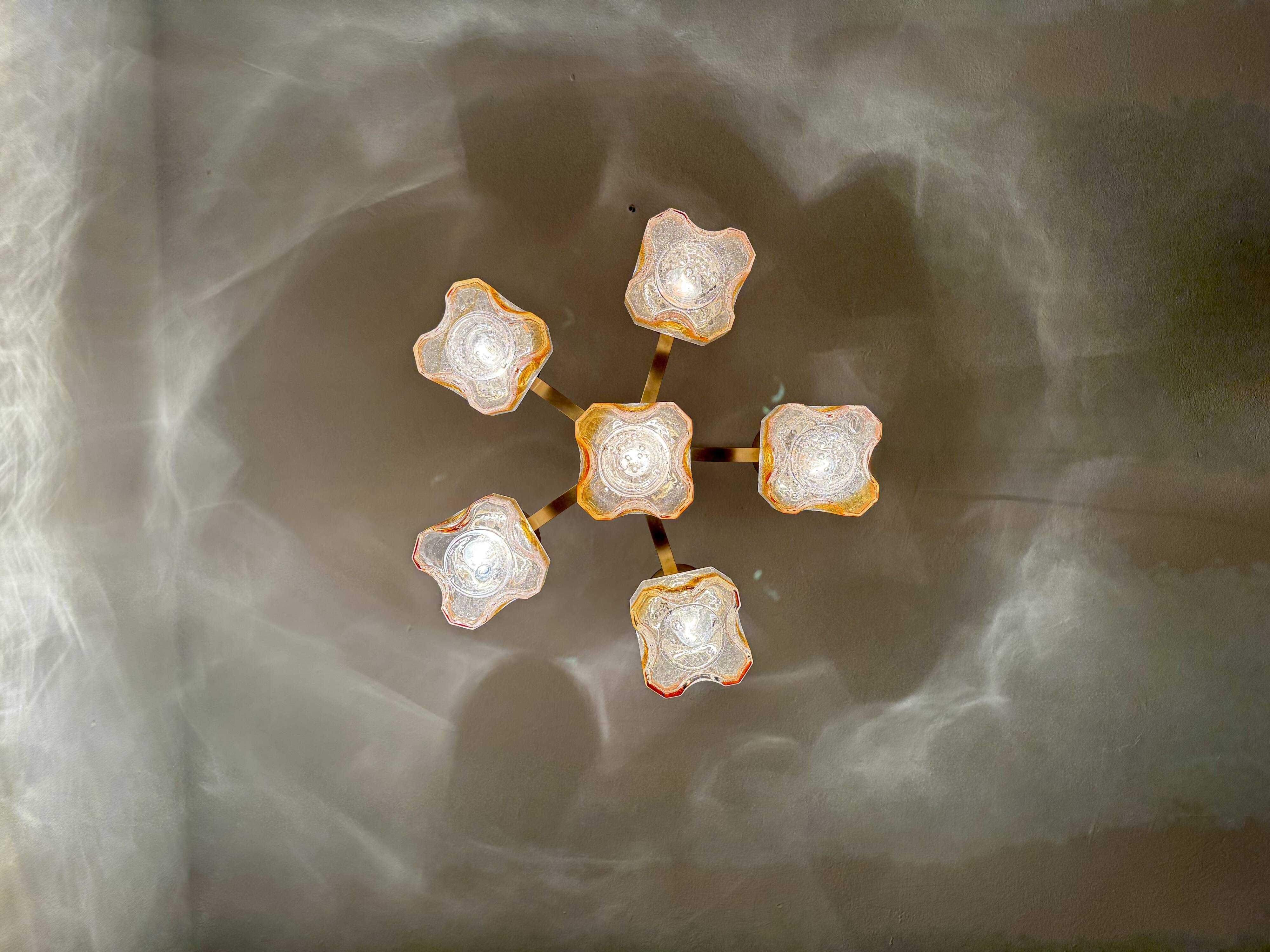 Italian Murano Glass Chandelier