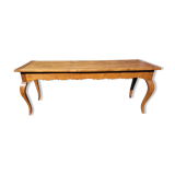 Farmhouse table in old solid oak