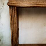 Art Deco oak console