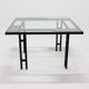 Table à manger en pastoe post-moderne des années 1980
