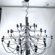 Lustre 2097 par Gino Sarfatti pour Arteluce Italie 1958