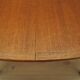 Round teak table, Danish design, 1960s, manufacturer: Gudme Møbelfabrik, de