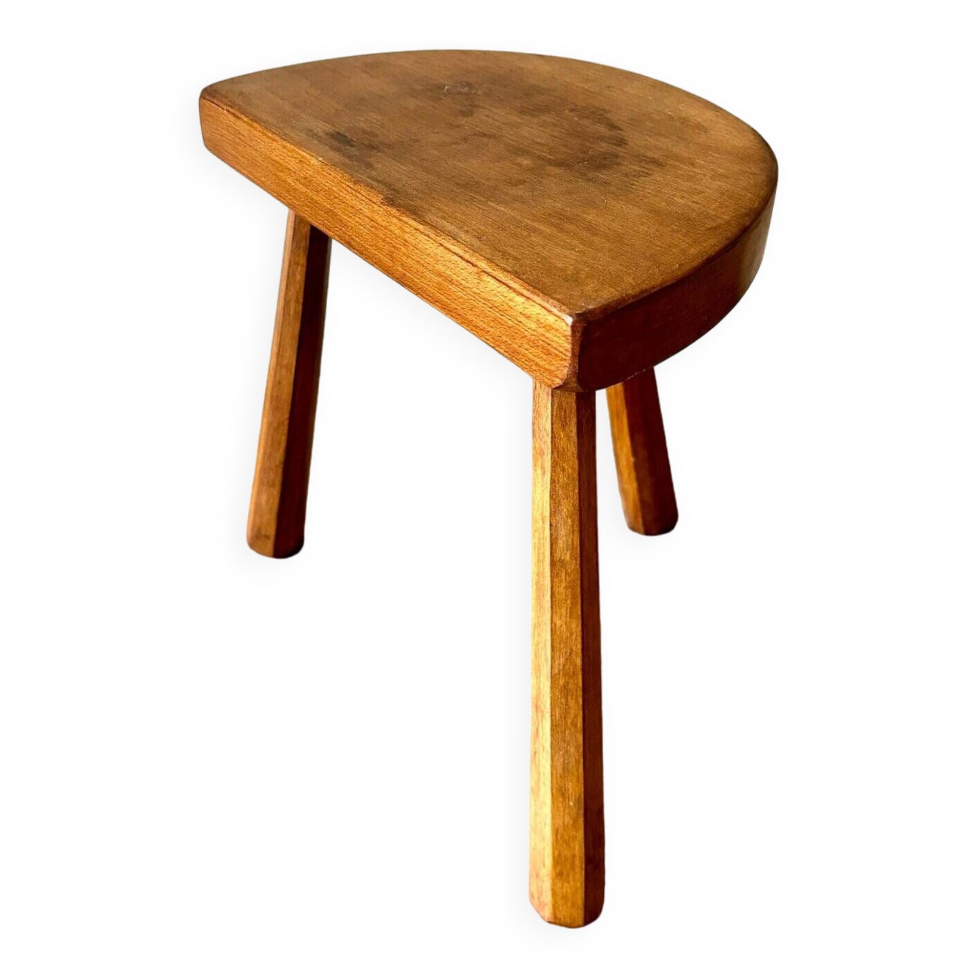 Wooden tripod stool