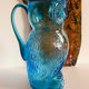 Pitcher vintage blue owl