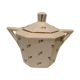 Sucrier en porcelaine de Limoges décor floral