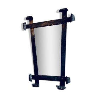 Wrought iron mirror 56x75cm