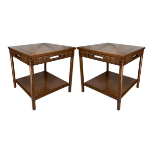 Paire de tables d'appoint