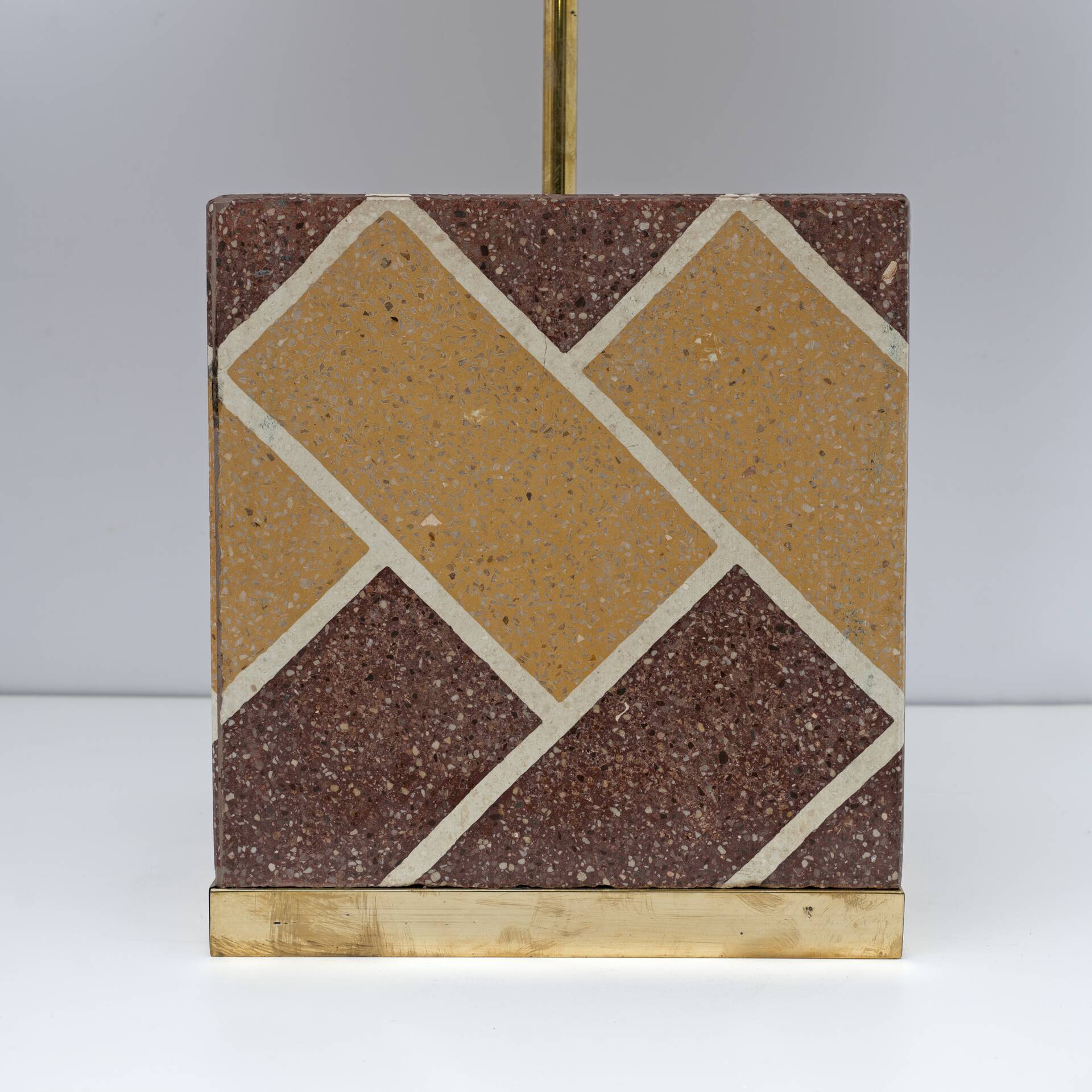 Pair of Liberty Era Italian Cementite Table Lamps