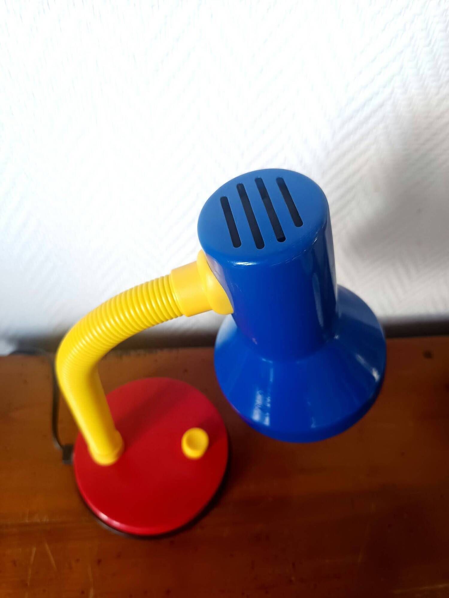 Vintage Memphis style desk lamp