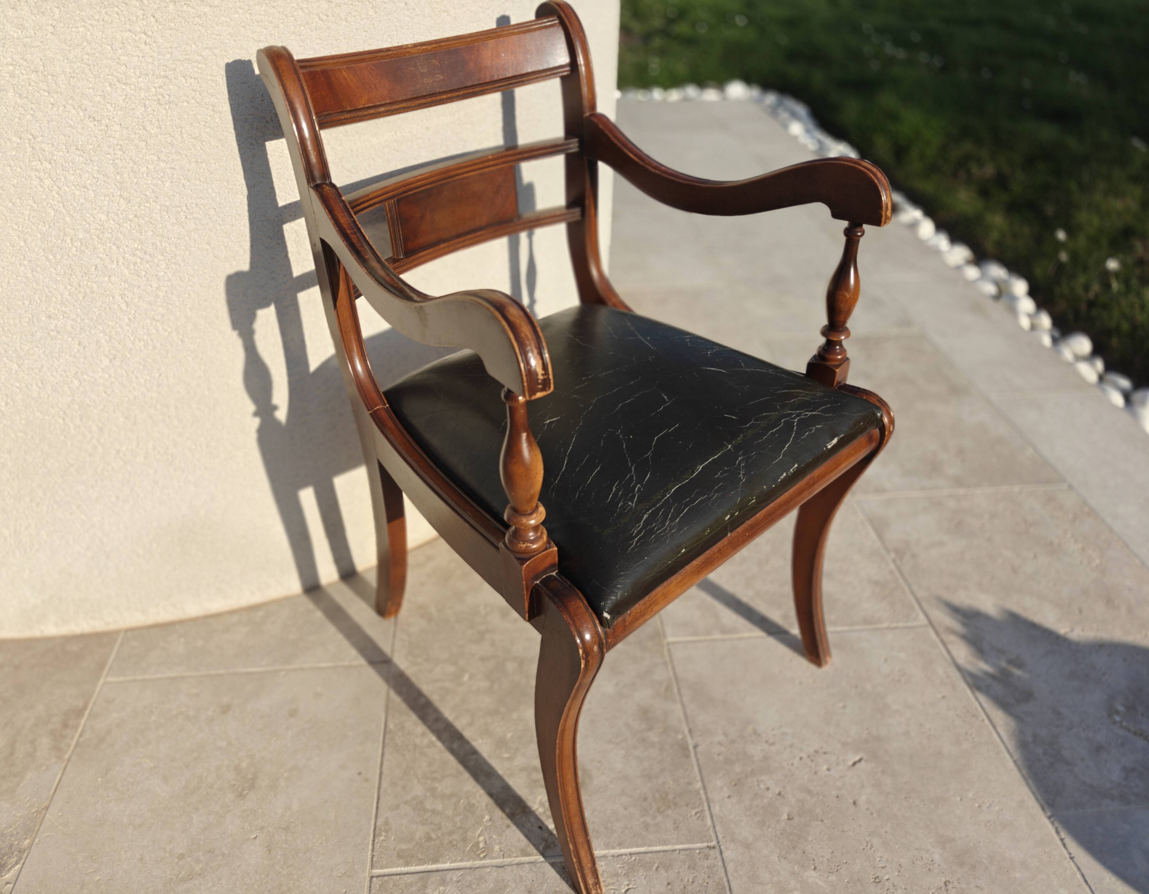 Victorian style armchair