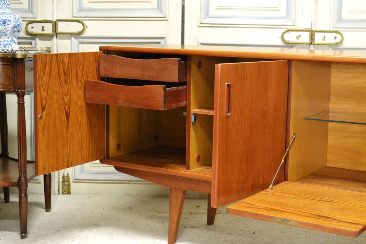 Enfilade en teck des années 70