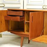 Scandinavian sideboard in teak of the 1970s