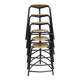 Industrial stackable stool, 55 cm high