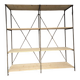 Shelf in iron and wood by Théodore SCHERF