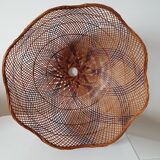 Lampshade wicker flower