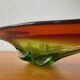 Large Murano crystal bowl from the 60s