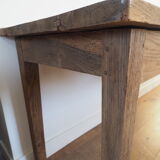 Oak farm table