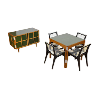 Georges Tigien Buffet/Table/Chairs Set