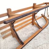 Old wooden sled