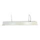 Lampe tubulaire industrielle beige de Famor, années 1970