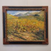 Oleo sobre lienzo “Setembre”, Francesc d’Assis Planas Doria, Escuela catalana, pp. s. XX - Catalonia,