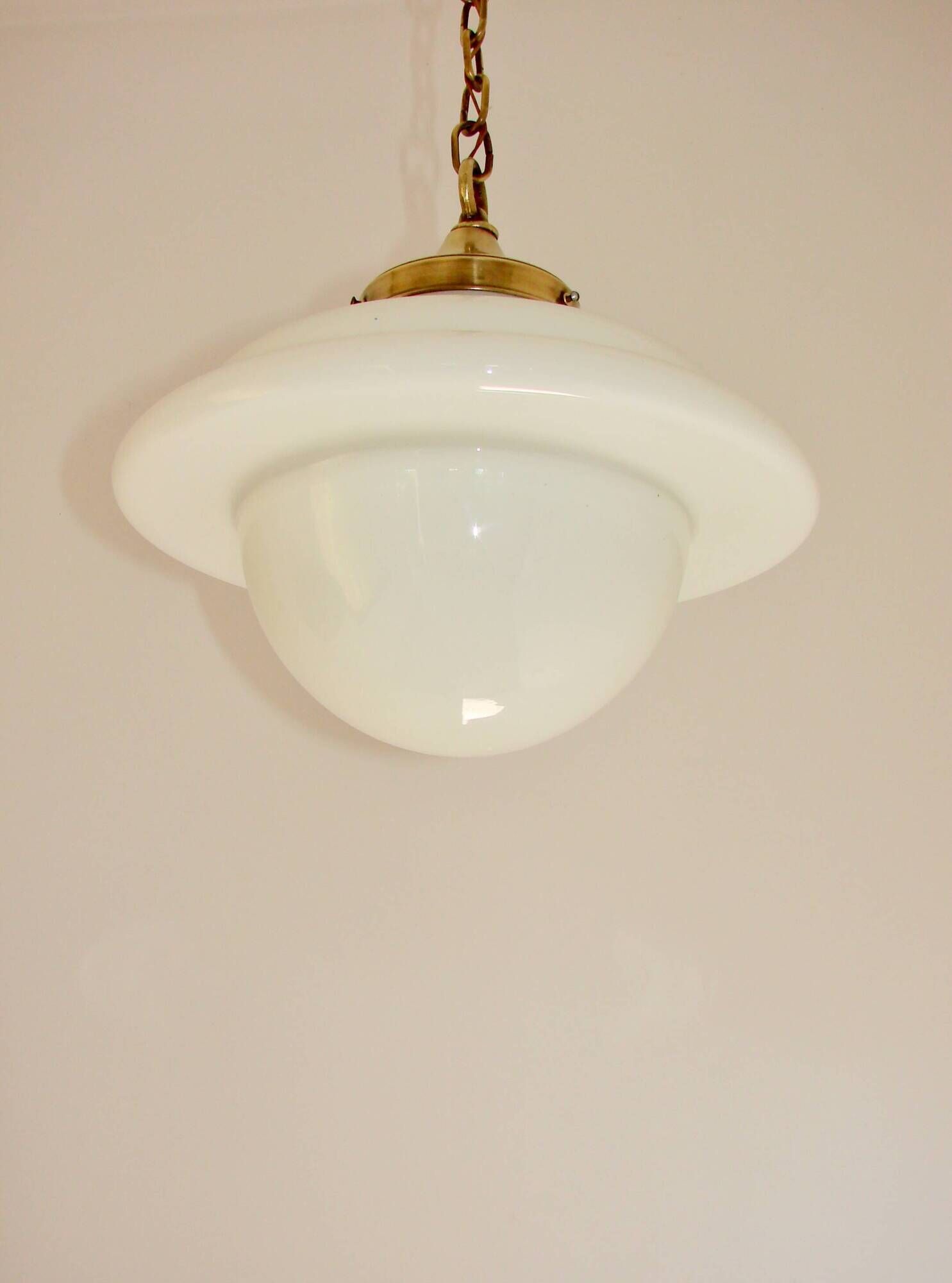 Modern Mid-Century pendant light, 1940s
