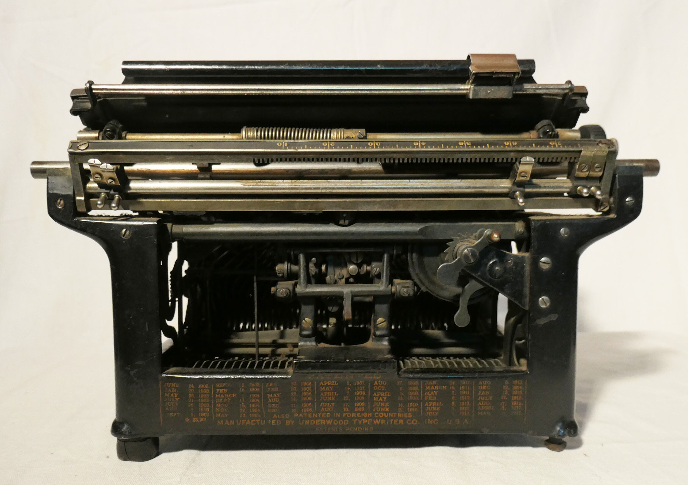 Underwood sewing machine