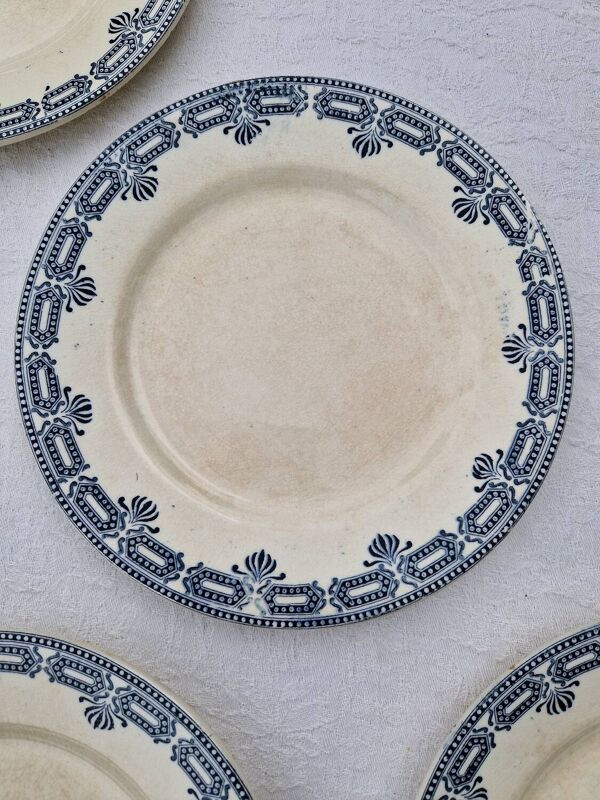Lot De 11 Assiettes Dessert Ter De Fer Salins Modèle Rivoli