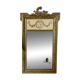 Gilded trumeau fireplace mirror