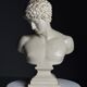 Plaster bust Hermes