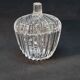 Covered box in villeroy and boch crystal shell shape vintage