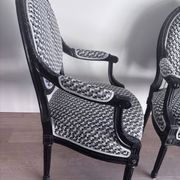2 Louis XVI style armchairs