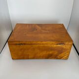 Late Biedermeier Box in Solid Birch, Northern Germany, 1840