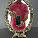 Bronze table mirror 22X34cm