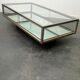 1970 chrome showcase coffee table